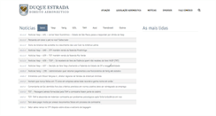 Desktop Screenshot of duqueestrada.adv.br